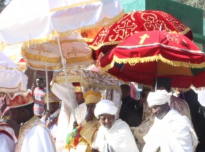A Tabot  being paraded