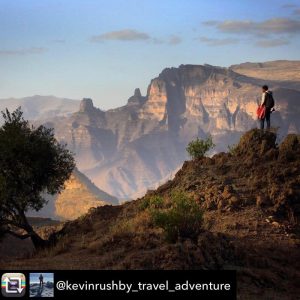 photo of Ras Dashen while on a Tesfa Trek in Simiens, curtesy of Kevin Rushby