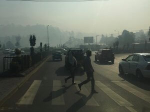 The smog on the morning of 21 Nov - Hedar Mikael