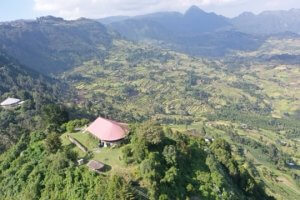 View of Ankober Lodge