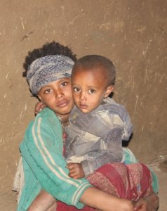 Children in Boya home
